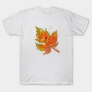 Fall maple leaf T-Shirt